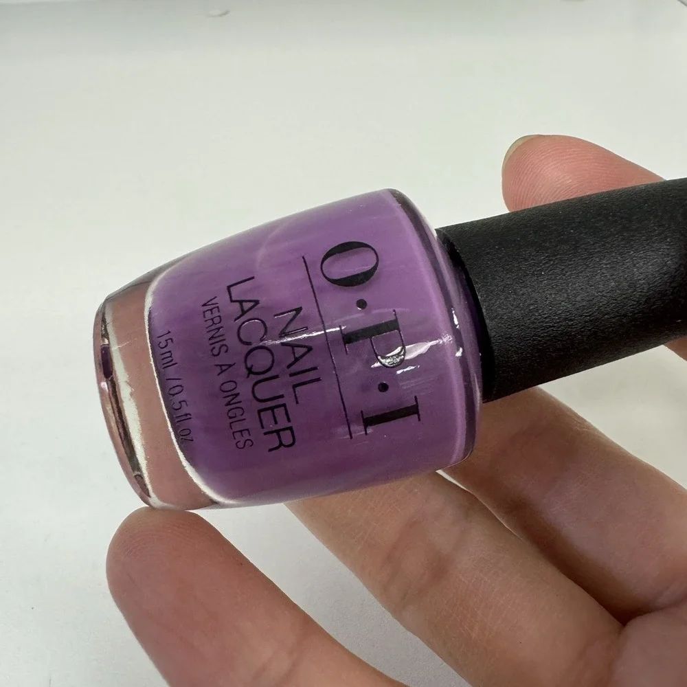 OPI Nail Lacquer Purple Gloss Grandma Kissed a Gaucho NL P35 0.5 fl oz